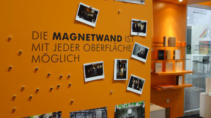 Messe Euroshop 2017 Wandsystem Leichtbauweise Messewand ©GILNHAMMER