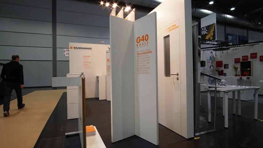 Das G40 Basic Leichtbauwandsystem ©GILNHAMMER
