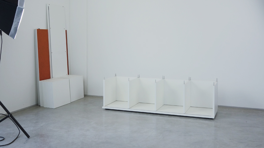 Aufgesteckte untere Reihe G19e Systemplatten, 360x357mm ©GILNHAMMER